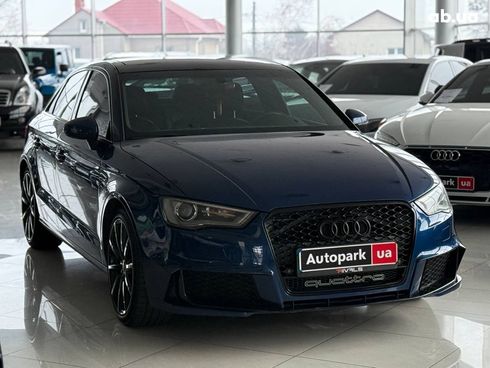 Audi A3 2014 синий - фото 3