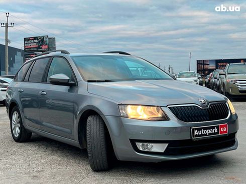 Skoda octavia a7 2013 серый - фото 11