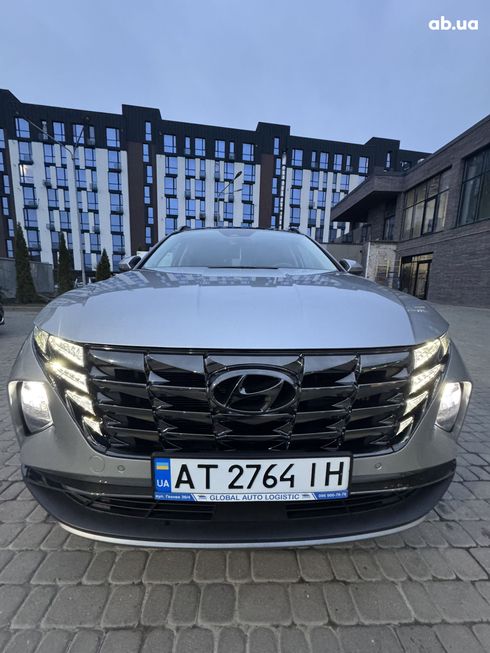 Hyundai Tucson 2021 серебристый - фото 15