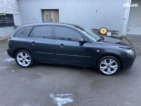 Mazda 3 2007 черный - фото 2