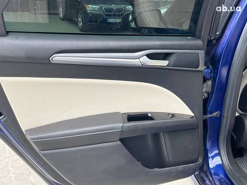 Ford Fusion 2015 синий - фото 30