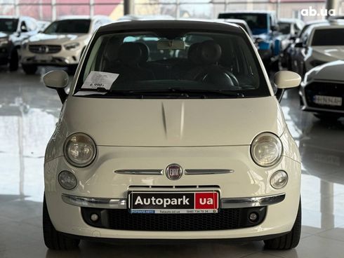 Fiat 500 2011 белый - фото 2