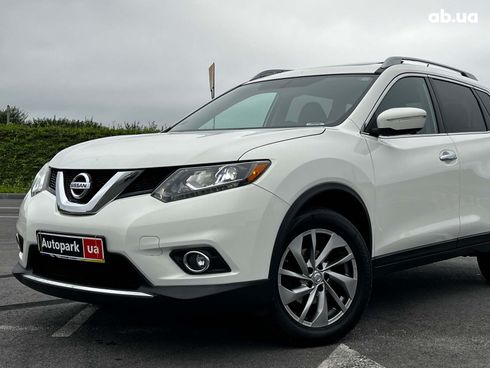 Nissan Rogue 2014 белый - фото 3