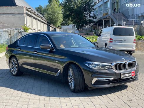 BMW 5 серия 2017 коричневый - фото 3