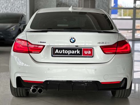 BMW 4 серия 2018 белый - фото 7