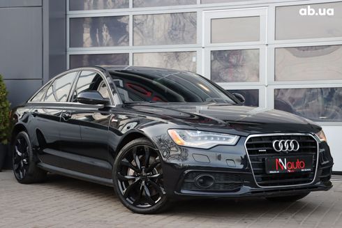 Audi A6 2014 черный - фото 2