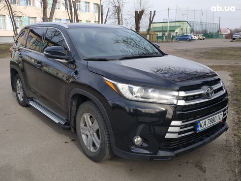 Toyota Highlander 2017 черный - фото 2