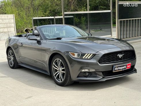 Ford Mustang 2015 серый - фото 3