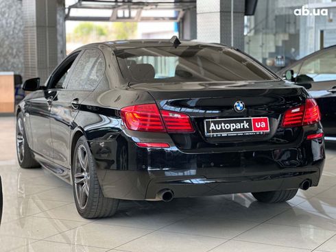 BMW 5 серия 2014 черный - фото 6