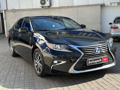 Lexus es 350 2017 черный - фото 3