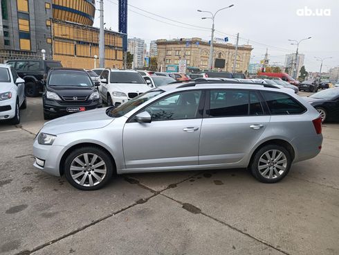 Skoda octavia a7 2015 серый - фото 3