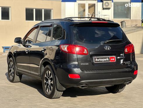 Hyundai Santa Fe 2008 черный - фото 7