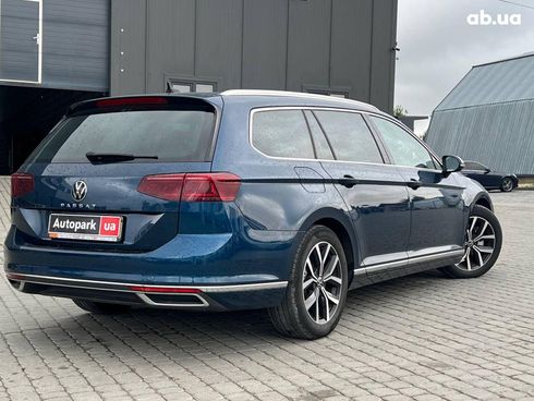 Volkswagen passat b8 2020 синий - фото 7