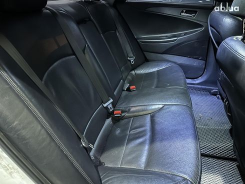 Hyundai Sonata 2014 белый - фото 11