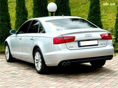 Audi A6 2014 серебристый - фото 12