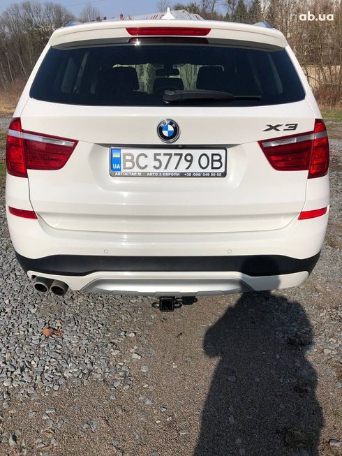 BMW X3 2015 белый - фото 9