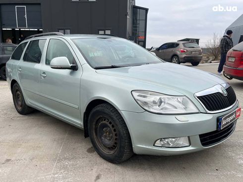 Skoda octavia a5 2011 зеленый - фото 4