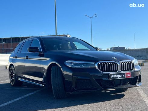 BMW 5 серия 2020 синий - фото 12