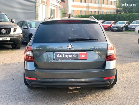 Skoda octavia a7 2017 серый - фото 5