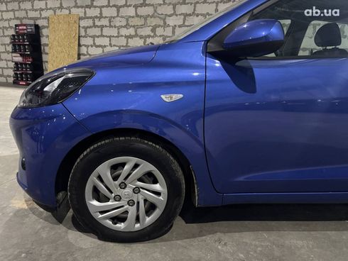 Hyundai i10 2020 синий - фото 20