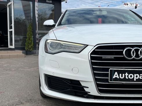 Audi A6 2016 белый - фото 7