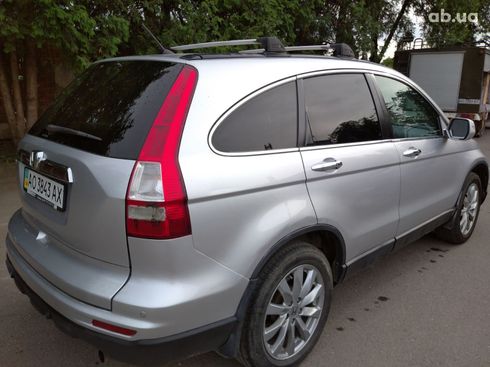 Honda CR-V 2010 серебристый - фото 3