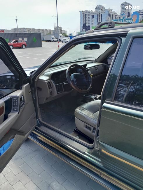 Jeep Grand Cherokee 1995 зеленый - фото 4