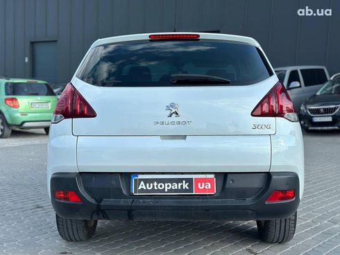 Peugeot 3008 2014 белый - фото 6