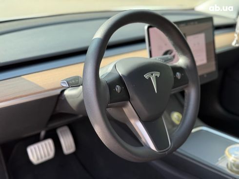 Tesla Model 3 2021 белый - фото 52