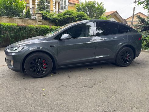 Tesla Model X 2018 серый - фото 12