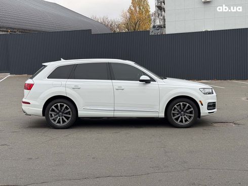 Audi Q7 2019 белый - фото 4