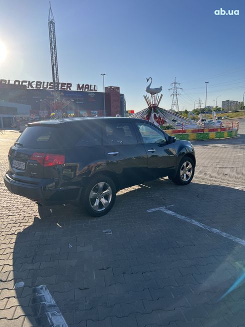 Acura MDX 2008 черный - фото 4