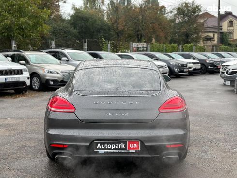 Porsche Panamera 2013 серый - фото 9