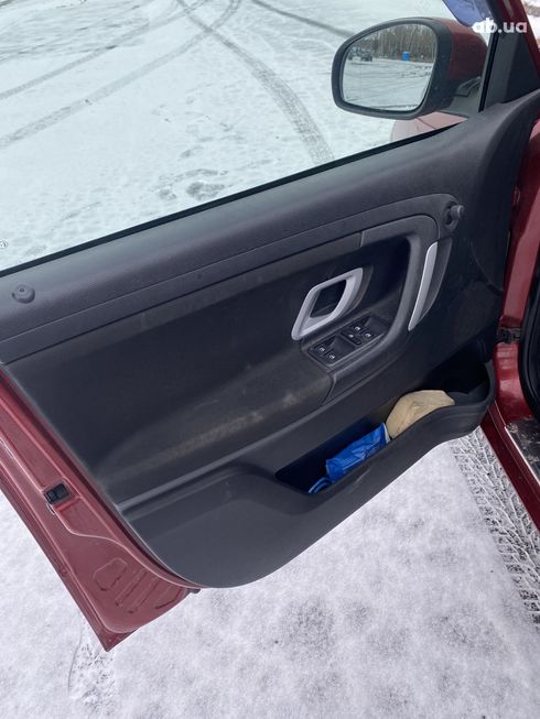 Skoda Fabia 2008 вишневый - фото 7