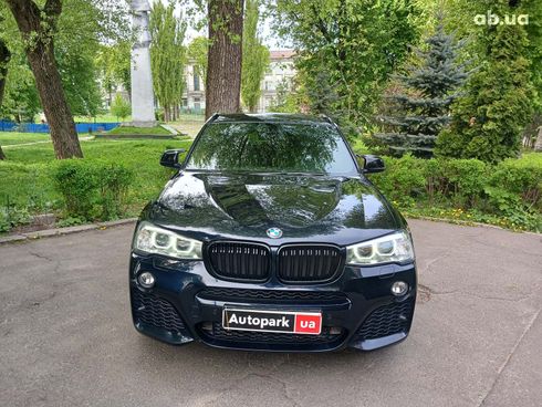 BMW X3 2017 черный - фото 2