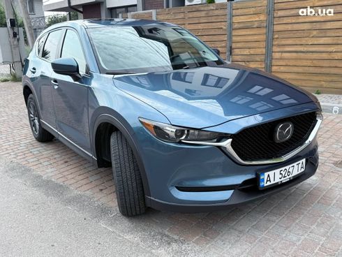 Mazda CX-5 2021 голубой - фото 4