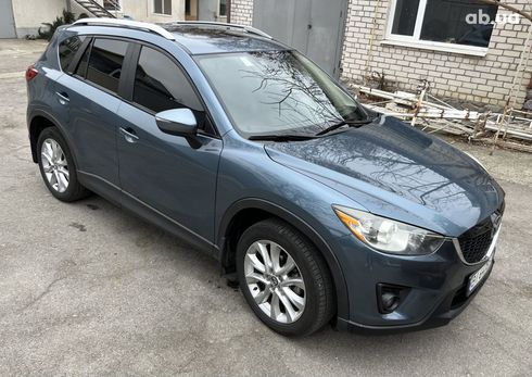 Mazda CX-5 2014 голубой - фото 9