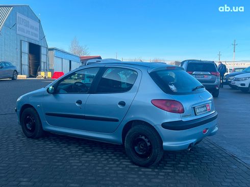 Peugeot 206 2005 серый - фото 7