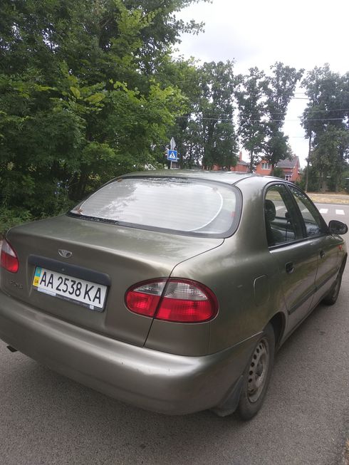 Daewoo Sens 2004 зеленый - фото 5