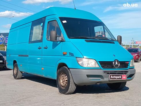 Mercedes-Benz Sprinter 313 2004 зеленый - фото 3