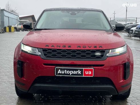 Land Rover Range Rover Evoque 2020 красный - фото 2