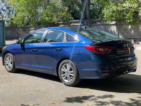 Hyundai Sonata 2016 синий - фото 10
