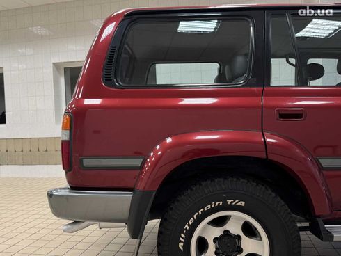 Toyota Land Cruiser 1997 красный - фото 8