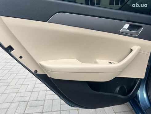 Hyundai Sonata 2015 синий - фото 13