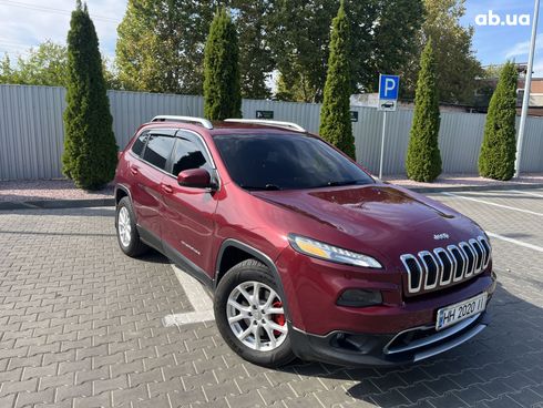 Jeep Cherokee 2015 красный - фото 19