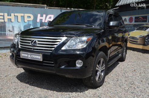 Lexus LX 2008 черный - фото 7
