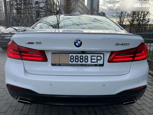 BMW 5 серия 2018 белый - фото 10