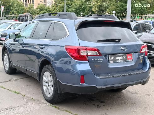 Subaru Outback 2016 синий - фото 6
