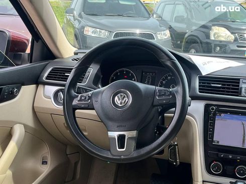 Volkswagen passat b7 2013 красный - фото 27