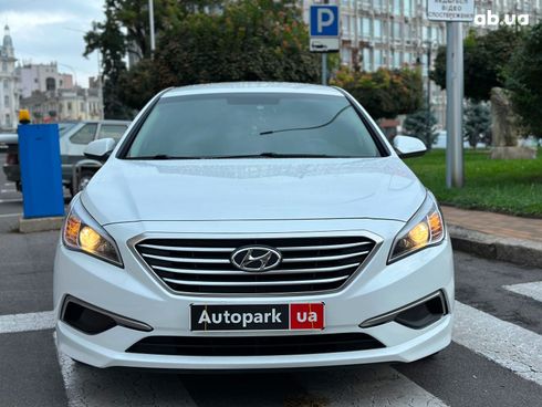 Hyundai Sonata 2017 белый - фото 6